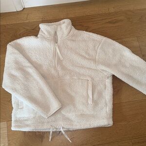 All in Motion Soft White Sherpa Jacket